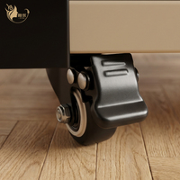 Chariot de Salon Courbé de Luxe Moderne avec Support pour Sèche-Cheveux - Chariot de Coiffeur Roulant Multi-Tiroirs et Organisateur de Rangement pour Produits de Beauté