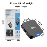 Tanix TX1 Smart TV Box Android 10, WiFi 2.4G, 4K HDR, USB2.0, 8GB+16GB, Allwinner H313 Quad Core