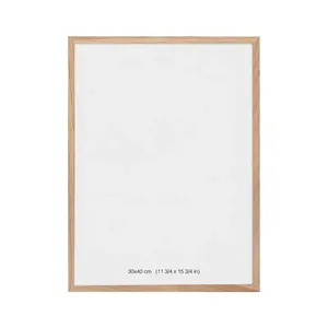 Bắc Âu thanh lịch lớn tùy chỉnh A3 A4 sồi Khung ảnh khung ảnh khung gỗ rắn khung ảnh - Product Image 4