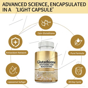 Cápsulas de Glutatión Premium Antienvejecimiento, Reparación Celular, Cápsulas para Aclarar la Piel, Suplemento Diario para la Salud - Product Image 6