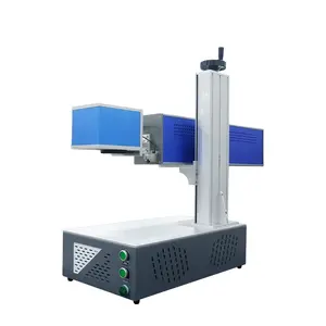 Fabrikanten Verkopen Mini Co2 Laser Markering Machine Voor Metalen Kunststof Keramische Glasvezel Gravure Mark