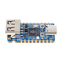 Waveshare RP2350-USB-A RP2350A Carte de développement principale Pico2 Mini double cœur double architecture USB 150 MHz pour Raspberry Pi