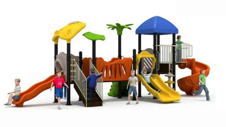 Moetry Cheap Price Kids Park Outdoor Play Equipment Preschool Plastic Slide  Tobogan Infantil Snail Theme