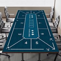 Nouveau 2026 Depu Tapis de jeu épaissi insonorisé pour Texas Hold'em, échecs et cartes, pour la maison