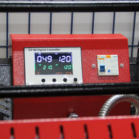 Venta al por mayor 25X100cm doble calentador cordón transferencia por sublimación Digital máquina de prensa de calor máquina de impresión de cinta