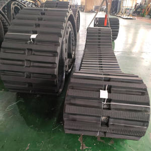 Pista in gomma per trasportatore largo da 17 "420*100*54 per <span class=keywords><strong>Dumper</strong></span> <span class=keywords><strong>Cat</strong></span> Mx50 - Product Image 3