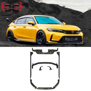 ชุดแต่งคาร์บอนไฟเบอร์แบบแห้ง สำหรับ Honda <span class=keywords><strong>Civic</strong></span> <span class=keywords><strong>Type</strong></span> <span class=keywords><strong>R</strong></span> FL5 ปี <span class=keywords><strong>2023</strong></span> 2024 2025 ประกอบด้วยลิ้นหน้า สเกิร์ตข้าง ดิฟฟิวเซอร์หลัง และสปอยเลอร์ - Product Image 1