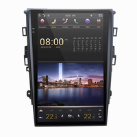 13.6 pouces Android Head Unite 360 Caméra Radio Voiture Tesla Style Écran Tactile Pour Ford Mondeo Fusion 2013 2014 - 2020