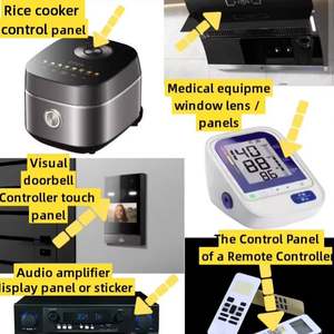 Protector de Pantalla de Policarbonato Acrílico con Panel Táctil, Adhesivo Gráfico, Impermeable, Tamaño y Grosor Personalizables (0.5-2mm) - Product Image 2