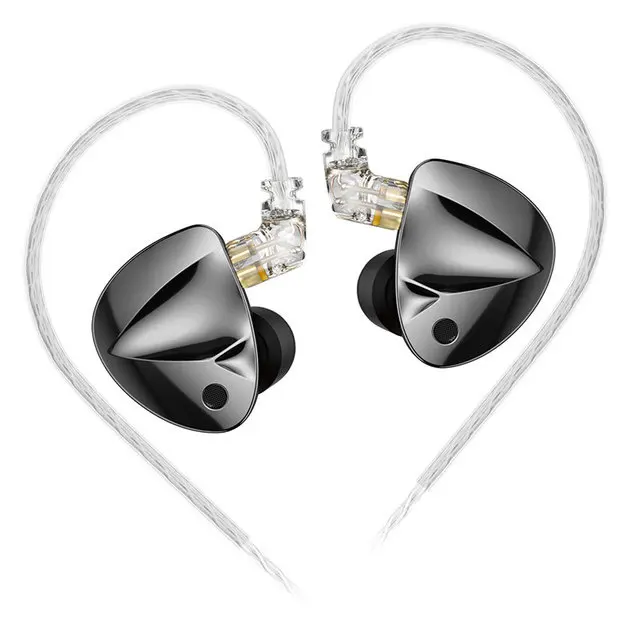 KZ D-Fi In Ear Monitor Earbuds Fones De Ouvido Dynamic Driver 3.5mm Destacável Cabo Headset Metal Monitor Fone De Ouvido Com Fio