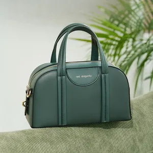 Women Soft Genuine Leather Boston Handbags Top Handle Tote Bag Large Fashion Crossbody Shoulder Bag