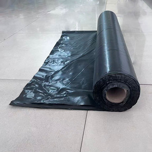 Telo in plastica nera per edilizia Thailandia 6 Mil x 20' x 100' in LDPE - Rotolo di pellicola resistente, telo di copertura, barriera al vapore - Product Image 2