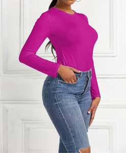 Combinaison pantalon femme I-0286, nouvelle collection automne, 13 couleurs, sexy, manches longues, couleur unie, pour boîte de nuit. - Product Image 3