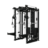 Gym Peak 3D Smith Machine, Entraîneur multifonction 3D, Power Cage, Équipement d'entraînement complet du corps, Cable Crossover, Rack de musculation