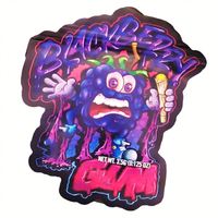 Mochila de embalaje comestible resistente a los niños a prueba de olores de 3,5g, bolsas de Mylar con forma de Boyz para dulces de galletas de Chocolate