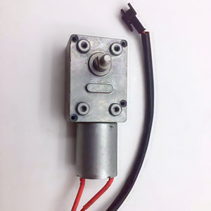 <b>Worm</b> Gear Motor 370 36V Steel Cylindrical Standard Motor For Industrial Use - Product Image 2