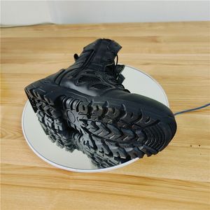 Bottes tactiques d'été en cuir de vache DFS06 de 9 pouces avec manches en maille respirante, bottes respirantes pour la forêt et la jungle - Product Image 5