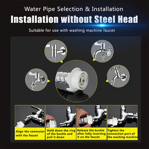 Tuyaux pour <span class=keywords><strong>machine</strong></span> <span class=keywords><strong>à</strong></span> <span class=keywords><strong>laver</strong></span> Connecteur <span class=keywords><strong>de</strong></span> <span class=keywords><strong>remplissage</strong></span> <span class=keywords><strong>de</strong></span> tuyau <span class=keywords><strong>de</strong></span> <span class=keywords><strong>machine</strong></span> <span class=keywords><strong>à</strong></span> <span class=keywords><strong>laver</strong></span> en PVC Connecteur <span class=keywords><strong>de</strong></span> tube d'entrée Tuyau Lnlet - Product Image 6