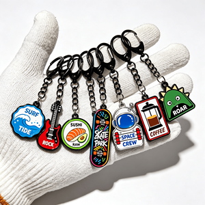 Porte-clés en métal <span class=keywords><strong>Bape</strong></span> personnalisé avec numéro en acier inoxydable au design original - Product Image 4