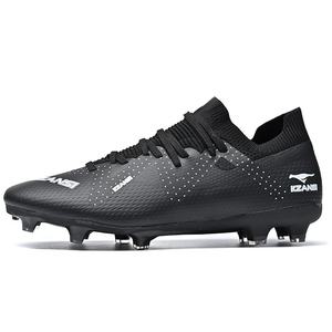 Chaussures de football TF transfrontalières pour hommes enfants jeunes chaussures d'entraînement ongles cassés gazon artificiel AG <span class=keywords><strong>cuir</strong></span> à ongles pour été hiver - Product Image 1