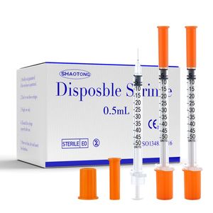 Jeringas Veterinarias Subcutáneas con Aguja de 30G y <span class=keywords><strong>1</strong></span>/2 Pulgada para Animales - Product Image 2