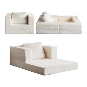 Comfy Bean <b>Bag</b> Chair High Density Foam Foldable Sofa <b>Bed</b> Multi Functional For Sitting Or Lying Down - Product Image 5