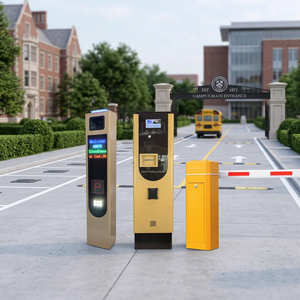 Système de stationnement intelligent clé en main pour centre commercial, barrière ANPR et borne de paiement en libre-service - Product Image 1