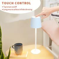 Lampe de bureau/étude LED moderne multicolores professionnelle, commande tactile, CRI 90 élevé, métal, sans fil, E26, dimmable