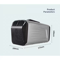 Aire Acondicionado Portátil para Camping, 5200 BTU, Enfriamiento Rápido, Silencioso, Ligero, 400W Bajo Consumo para RV