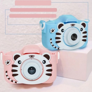 Kids <b>Camera</b> Digital HD 2-Inch Screen 180 Wide Angle Video <b>Camera</b> <b>Mini</b> Cute Selfie Cartoon Toy for Children Ages 4-8 L1 - Product Image 5