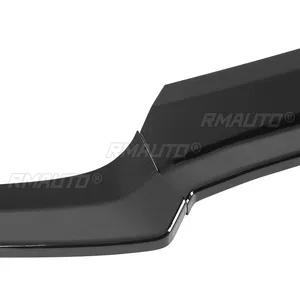 ลิ้นกันชนหน้ารถยนต์ 3 ชิ้น สำหรับ Mercedes Benz C Class Spoiler Splitter W205 C300 C160 C200 C350e C260 AMG 2015-2018 สีดำเงา - Product Image 3