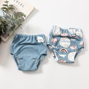 กางเกงฝึกการขับถ่ายสำหรับเด็ก 2 ชิ้น ซึมซับเร็ว ผ้าฝ้าย สำหรับเด็กผู้หญิงและเด็กผู้ชาย - Product Image 6