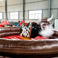Machine de Rodeo Gonflable Professionnelle pour Adultes et Enfants – Vente en Gros Usine – Jeu de Combat de Taureau Mécanique Toro Mecanico