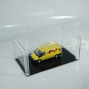 Popular Eco-Friendly Washable for Acrylic <b>Display</b> <b>Case</b> with Black Base for Model Cars and Home Collections - Product Image 5