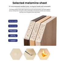 Juego de Muebles de Dormitorio de Hotel de Madera Moderna de Lujo, Hechos a Medida, para Proyectos de Resorts de 5 Estrellas