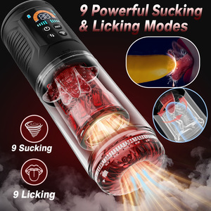 Copa de Masturbación Masculina Automática Telescópica Giratoria con Vibración, Multifuncional, Impermeable, de TPE, Masajeador Personal para Adultos - Product Image 5