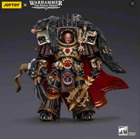 JOYTOY Dark Source War Hammer - Horus Son Warlord Horus Sixteenth Legion Genetic Originator Modèle de figurine avec emballage d'origine