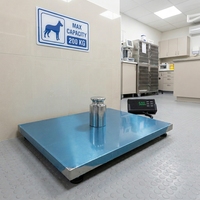 Balance électronique numérique LCD domestique 200 kg pour animaux (chiens, chats) et colis, connexion RS232 pour usage médical, prise en charge OEM