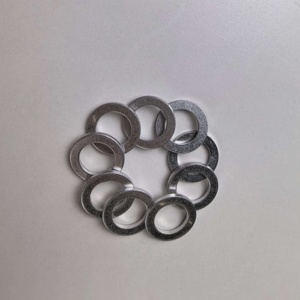 21513-23001 Flat Oil Drain Plug Washer M14 22mm Outer Diameter For Hyundai H400 Engine Aluminum Material - Product Image 2