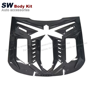 Mustang MB-cubierta de ventana trasera para Ford Mustang, embellecedor de ventana trasera modificada, ABS, 2015-2022 - Product Image 6