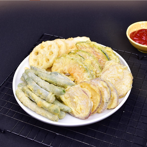 Mélange de tempura japonais artisanal, sélection de 4 légumes, précuits et surgelés - Product Image 2