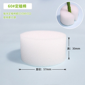25 #30 #35 #40 #50 #60 #70 # noir et blanc Seaea Légumes Graines Hydroponique Croissance Mousse Croissance Éponge - Product Image 6