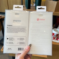 Emballage de luxe pliable de haute qualité en PVC pour étui de téléphone portable, boîte pour chargeur de téléphone et câble