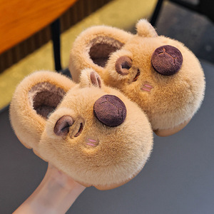 Anti-slip soft sole, warm with added insulation, breathable and odor-proof,home-use cotton slippers - Product Image 3