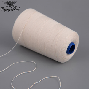 Chỉ may 100% <span class=keywords><strong>cotton</strong></span> 20S/2 màu trắng nguyên chất - Product Image 5