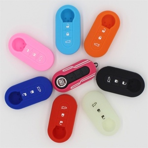 Étui de clé en TPU compatible avec <span class=keywords><strong>Dacia</strong></span> Duster Sandero Stepway Logan Lodgy Dokker - Protection de télécommande Accessoire Voiture - Product Image 4