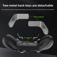 Manette de jeu sans fil Bluetooth haute qualité avec boutons macro arrière et détection de mouvement à six axes pour Switch 2