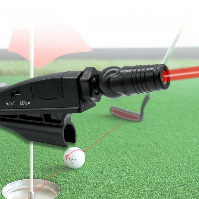 Plastic Indoor Golf Putting Laser Pointer Alignment Tool for Indoor/Outdoor Training