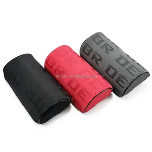 7 Colors JDM Car Racing Seat Brid Head Rest Pillow Neck Pad Headrest Cushion With Zipper