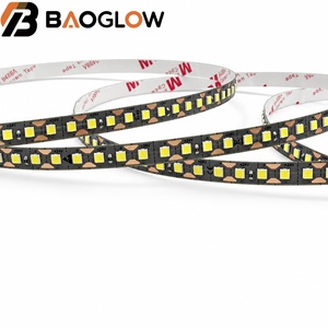ไฟ LED แบบกันแสงสะท้อน SMD3535  ขนาด 8 มม. สีเทา 18/75 แผงวงจรทองแดง PCB Ra85 140LED/เมตร 3000K 4000K 6500K  แบบยืดหยุ่นสำหรับใช้ภายในอาคาร  แรงดันไฟฟ้า DC24V 12W/เมตร - Product Image 4